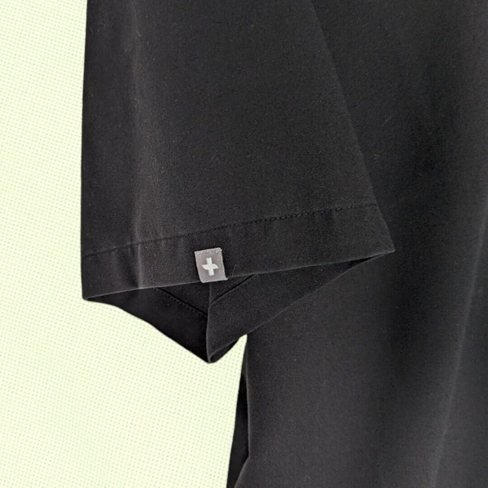 FIGS Scrub Top L Black Technical Collection FM1500 - Picture 3 of 5
